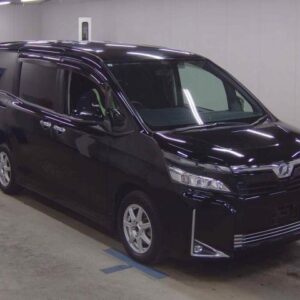 2017 Toyota Voxy black gasoline used car Japan export