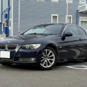 2007 Bmw 3 Series blue gasoline used car Japan export