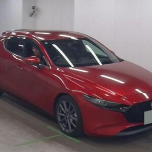 2019 Mazda Mazda3 Fastback red gasoline used car Japan export