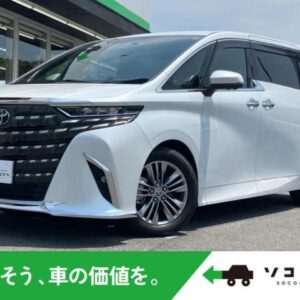 2023 Toyota Alphard pearl gasoline used car Japan export