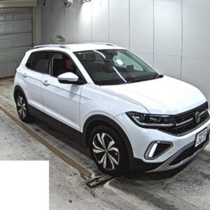 2025 Volkswagen T-Cross white gasoline used car Japan export