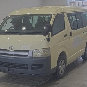 2005 Toyota Hiace Wagon yellow gasoline used car Japan export