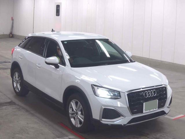 Ref:AUX-24587353 AUDI Q2 2024 1 2024 Audi Q2 white gasoline used car Japan export
