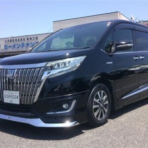 2018 Toyota Esquire black gasoline used car Japan export