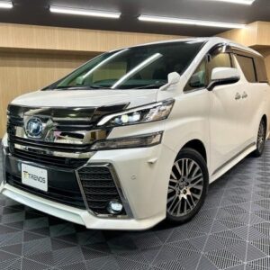 2016 Toyota Vellfire white gasoline used car Japan export
