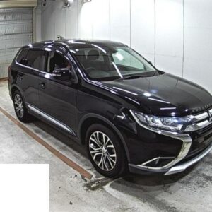 2016 Mitsubishi Outlander black gasoline used car Japan export