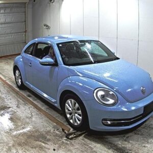 2013 Volkswagen Beetle blue gasoline used car Japan export