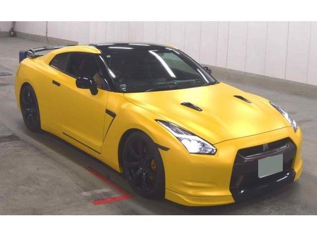 Ref:AUX-24591957 NISSAN GT-R 2008 1 2008 Nissan Gt-R black gasoline used car Japan export
