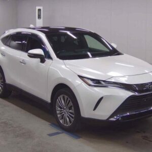 2021 Toyota Harrier pearl gasoline used car Japan export