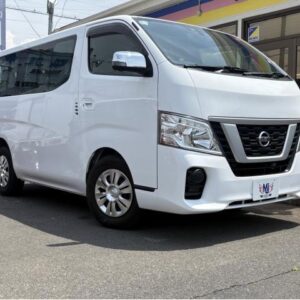 2019 Nissan Nv350Caravan Wagon white gasoline used car Japan export