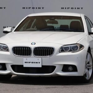 2013 Bmw 5 Series white gasoline used car Japan export