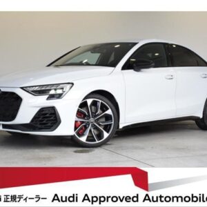 2025 Audi S3 Sedan white gasoline used car Japan export