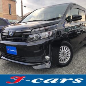 2015 Toyota Voxy black gasoline used car Japan export