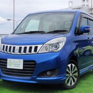 2014 Mitsubishi Delica D:2 blue gasoline used car Japan export