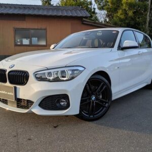 2019 Bmw 1 Series white diesel used car Japan export
