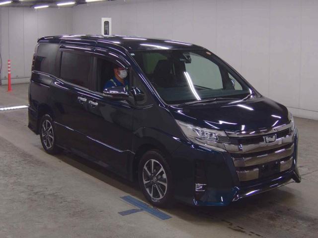 Ref:AUX-24601757 TOYOTA NOAH 2021 1 2021 Toyota Noah black gasoline used car Japan export