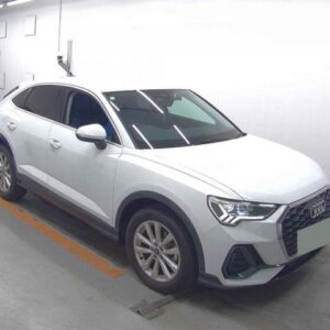 2024 Audi Q3 Sportback white gasoline used car Japan export