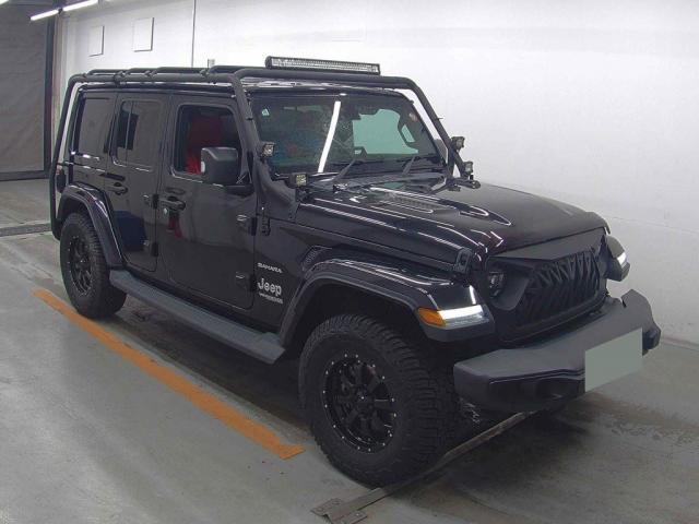 Ref:AUX-24602164 CHRYSLER JEEP JEEP WRANGLER UNLIMITED 2020 1 2020 Chrysler Jeep Jeep Wrangler Unlimited black gasoline used car Japan export