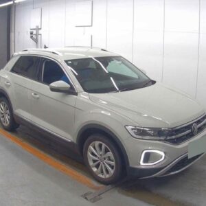 2022 Volkswagen T-Roc white gasoline used car Japan export