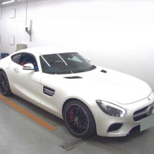 2015 Mercedes Amg Gt white gasoline used car Japan export