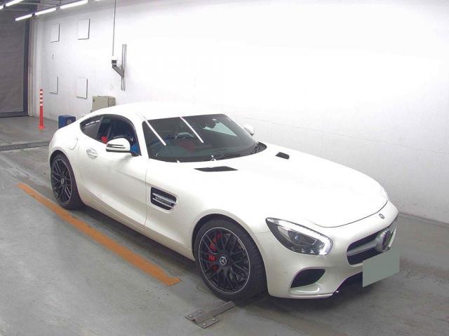 Ref:AUX-24602257 MERCEDES AMG GT 2015 1 2015 Mercedes Amg Gt white gasoline used car Japan export