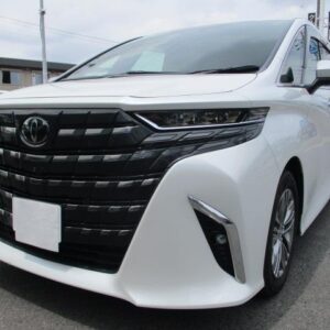 2023 Toyota Alphard pearl gasoline used car Japan export