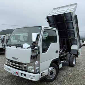 2013 Isuzu Elf Truck white diesel used car Japan export