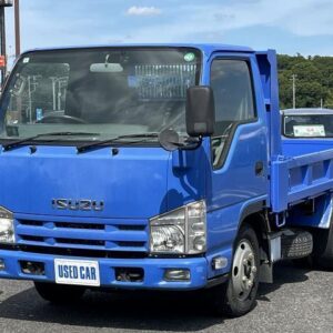 2014 Isuzu Elf Truck blue diesel used car Japan export