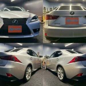 2015 Lexus Is silver gasoline used car Japan export