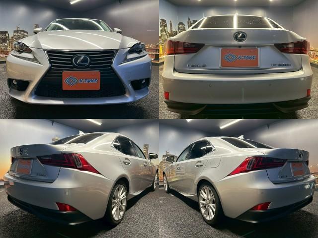 Ref:AUX-24603098 LEXUS IS 2015 1 2015 Lexus Is silver gasoline used car Japan export