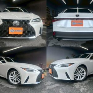 2021 Lexus Is white gasoline used car Japan export