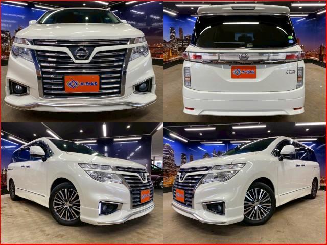 Ref:AUX-24603476 NISSAN ELGRAND 2016 1 2016 Nissan Elgrand pearl gasoline used car Japan export