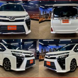 2017 Toyota Voxy pearl gasoline used car Japan export