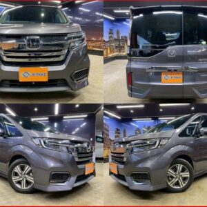 2019 Honda Stepwagon Spada gray gasoline used car Japan export
