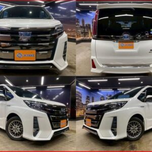 2018 Toyota Noah pearl gasoline used car Japan export