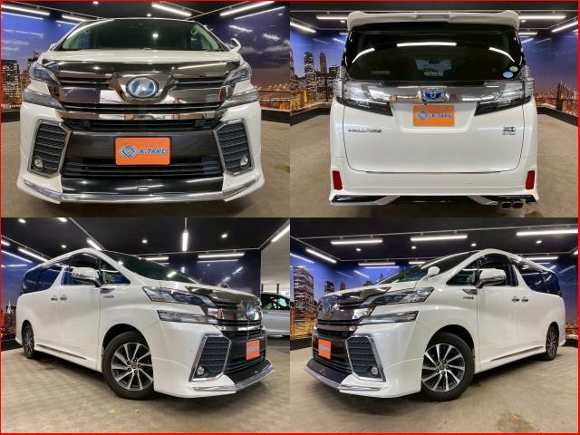 Ref:AUX-24603638 TOYOTA VELLFIRE HYBRID 2016 1 2016 Toyota Vellfire Hybrid pearl gasoline used car Japan export