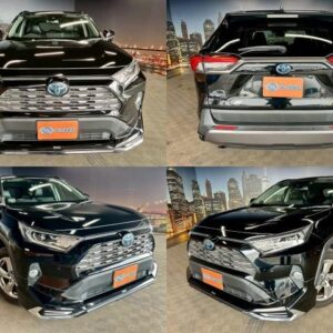 2020 Toyota Rav4 black gasoline used car Japan export