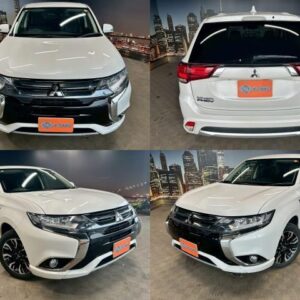 2015 Mitsubishi Outlander Phev pearl hybrid used car Japan export