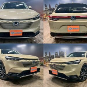 2022 Honda Vezel green gasoline used car Japan export
