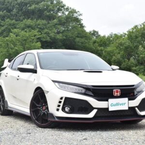 2018 Honda Civic white gasoline used car Japan export