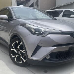 2017 Toyota C-Hr silver gasoline used car Japan export