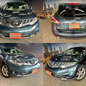 2011 Nissan Murano blue gasoline used car Japan export