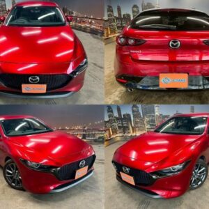 2019 Mazda Mazda3 Fastback red diesel used car Japan export