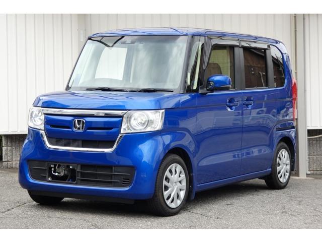 Ref:AUX-24607797 HONDA N-BOX 2017 1 2017 Honda N-Box blue gasoline used car Japan export