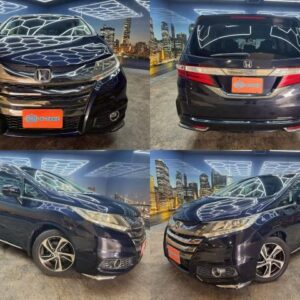 2013 Honda Odyssey black gasoline used car Japan export