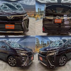 2017 Toyota Voxy purple gasoline used car Japan export