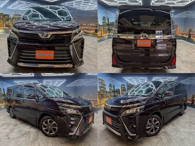 Ref:AUX-24608034 TOYOTA VOXY 2017 1 2017 Toyota Voxy purple gasoline used car Japan export