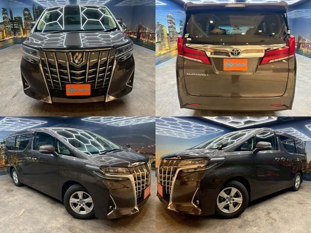 Ref:AUX-24608055 TOYOTA ALPHARD 2021 1 2021 Toyota Alphard gunmetal gasoline used car Japan export