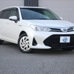 2019 Toyota Corolla Fielder pearl hybrid used car Japan export