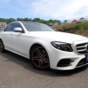 2019 Mercedes Benz E-Class white diesel used car Japan export